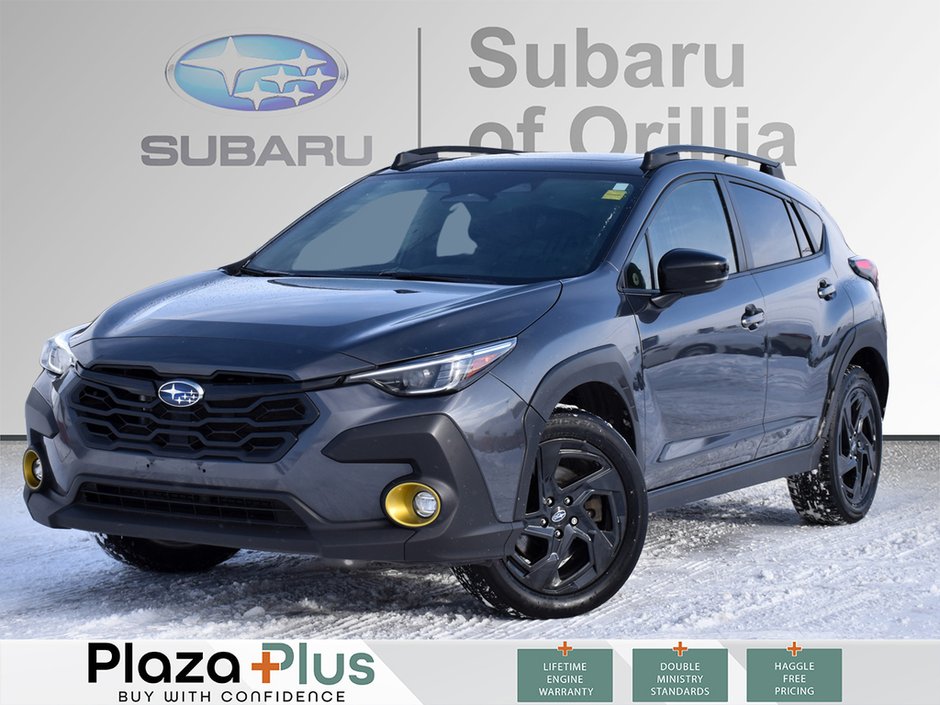 2024 Subaru CROSSTREK ONYX | HEATED SEATS AND STEERING | ADAPTIVE CRUISE | SUNROOF | CLEAN CARFAX |