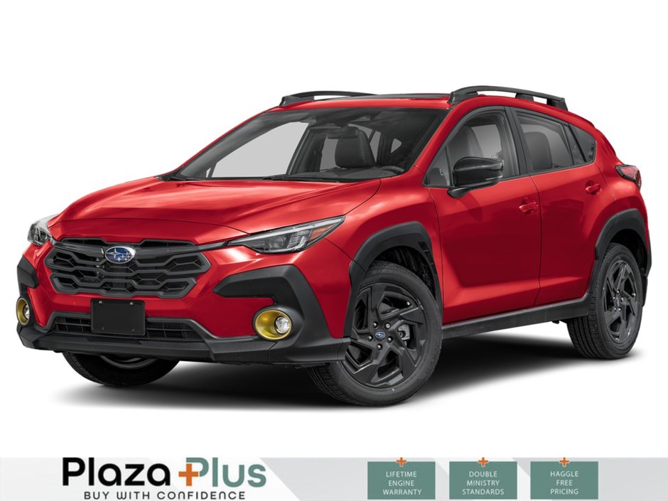 2024 Subaru CROSSTREK ONYX | CLEAN CARFAX | SUNROOF | ADAPTIVE CRUISE | HEATED STEERING WHEEL & SEATS |
