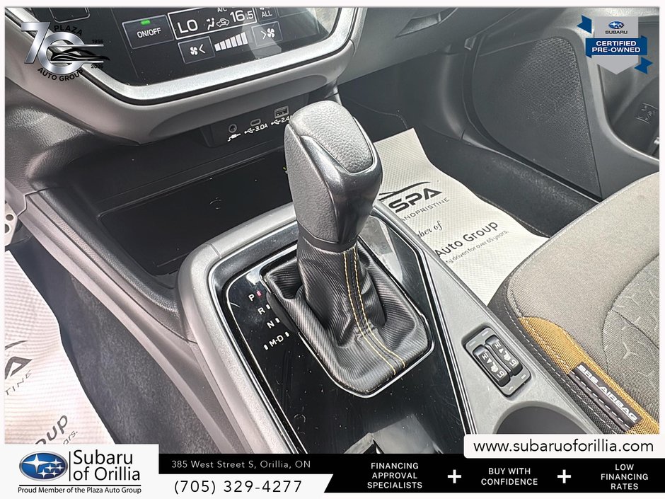 2024 Subaru CROSSTREK ONYX | CLEAN CARFAX | ADAPTIVE CRUISE CONTROL | APPLE CARPLAY AND ANDROID AUTO | HEATED FRONT SEATS |