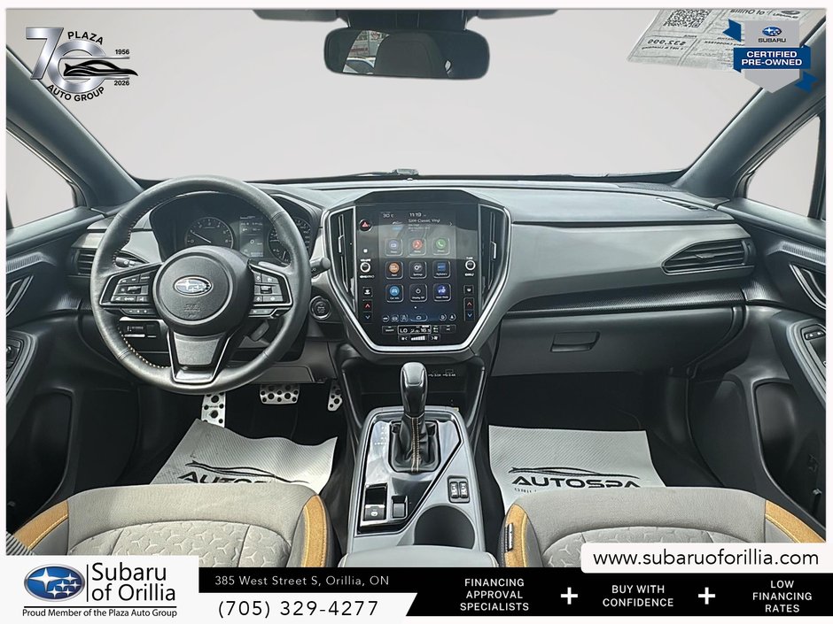 2024 Subaru CROSSTREK ONYX | CLEAN CARFAX | ADAPTIVE CRUISE CONTROL | APPLE CARPLAY AND ANDROID AUTO | HEATED FRONT SEATS |