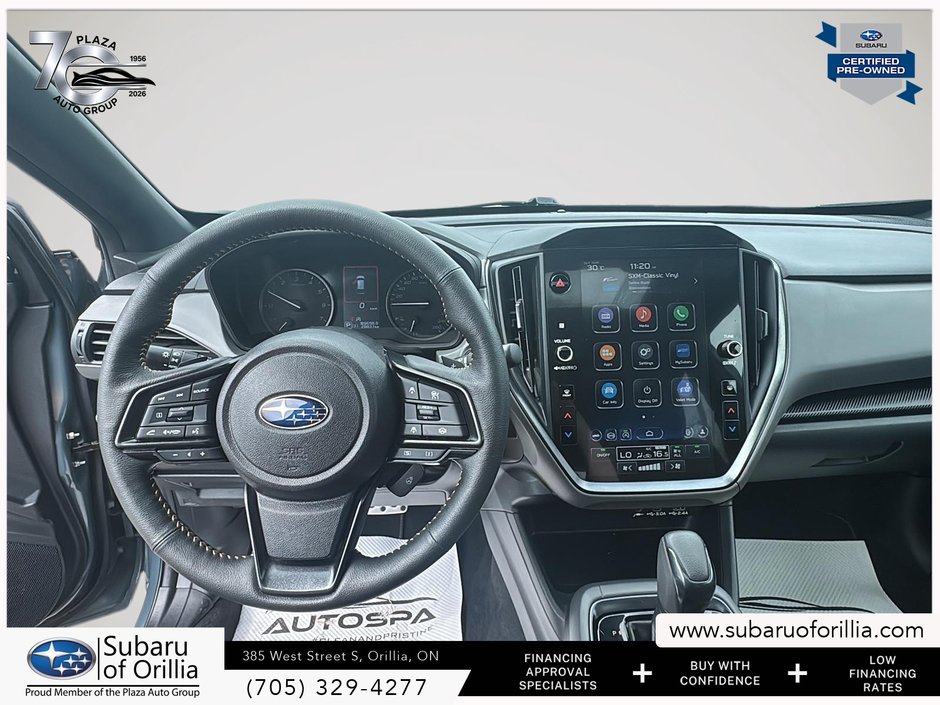 2024 Subaru CROSSTREK ONYX | CLEAN CARFAX | ADAPTIVE CRUISE CONTROL | APPLE CARPLAY AND ANDROID AUTO | HEATED FRONT SEATS |