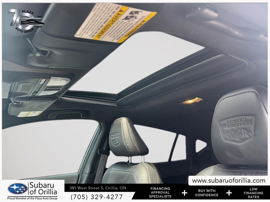 2024 Subaru CROSSTREK WILDERNESS | WILDERNESS | CLEAN CARFAX | 11.6