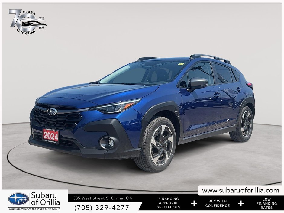 2024 Subaru CROSSTREK LIMITED CVT | LOW KMS | TWO SETS OF TIRES ON RIMS | 11.6