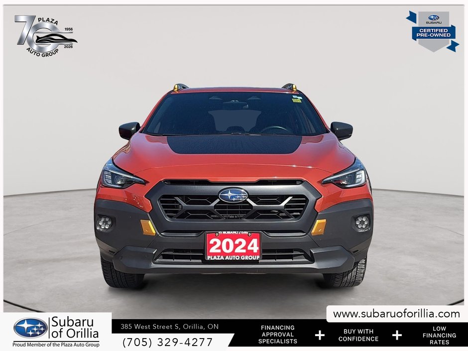 2024 Subaru Crosstrek Wilderness | WILDERNESS | CLEAN CARFAX | HEATED SEATS AND STEERING WHEEL | SUNROOF |