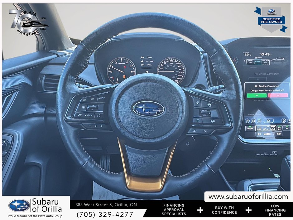 2024 Subaru Crosstrek Wilderness | WILDERNESS | CLEAN CARFAX | HEATED SEATS AND STEERING WHEEL | SUNROOF |