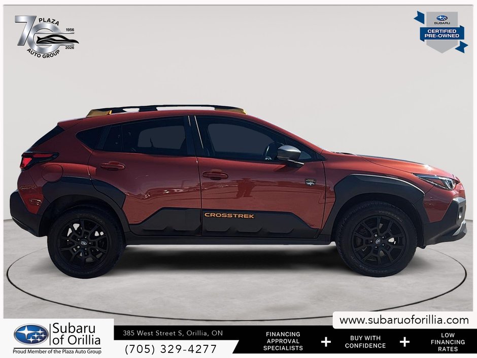 2024 Subaru Crosstrek Wilderness | WILDERNESS | CLEAN CARFAX | HEATED SEATS AND STEERING WHEEL | SUNROOF |