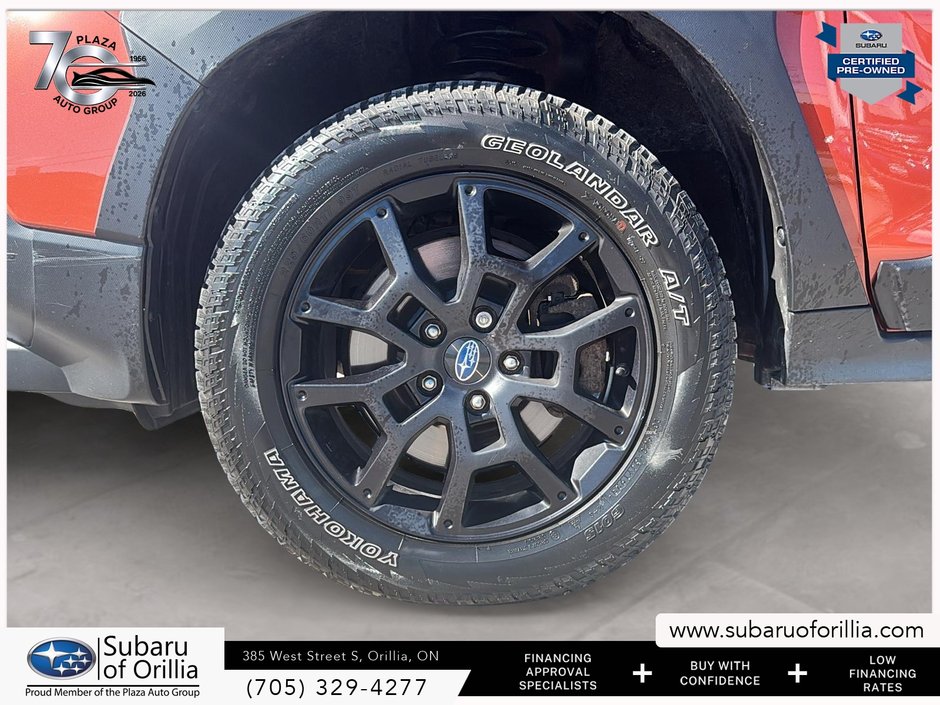 2024 Subaru Crosstrek Wilderness | WILDERNESS | CLEAN CARFAX | HEATED SEATS AND STEERING WHEEL | SUNROOF |