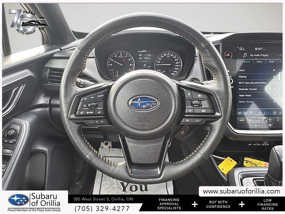 2024 Subaru Crosstrek Onyx | CLEAN CARFAX | HEATED SEATS & STEERING WHEEL | APPLE CARPLAY & ANDROID AUTO | SUNROOF |