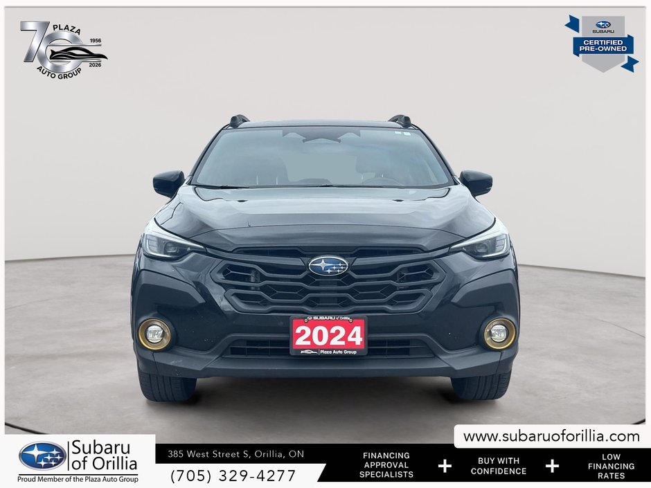2024 Subaru Crosstrek Onyx | CLEAN CARFAX | ADAPTIVE CRUISE CONTROL | HEATED FRONT SEATS | PADDLE SHIFTERS | SUNROOF |