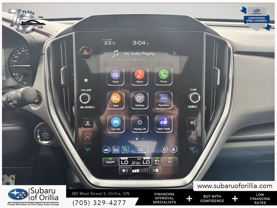 2024 Subaru Crosstrek Onyx | CLEAN CARFAX | ADAPTIVE CRUISE CONTROL | HEATED FRONT SEATS | PADDLE SHIFTERS | SUNROOF |