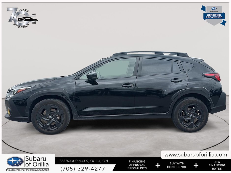2024 Subaru Crosstrek Onyx | CLEAN CARFAX | ADAPTIVE CRUISE CONTROL | HEATED FRONT SEATS | PADDLE SHIFTERS | SUNROOF |