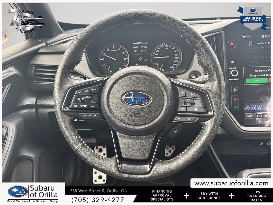 2024 Subaru Crosstrek Onyx | CLEAN CARFAX | ADAPTIVE CRUISE CONTROL | HEATED FRONT SEATS | PADDLE SHIFTERS | SUNROOF |