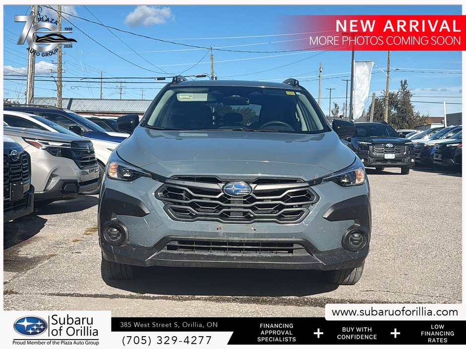 2024 Subaru Crosstrek Convenience | ADAPTIVE CRUISE CONTROL | HEATED SEATS | DUAL ZONE CLIMATE CONTROL | ONE OWNER |