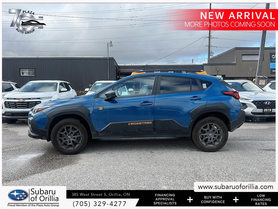 2024 Subaru Crosstrek Wilderness | ONE OWNER | NO ACCIDENTS | HEATED FRONT SEATS & STEERING WHEEL | APPLE CARPLAY AND ANDROID AUTO |