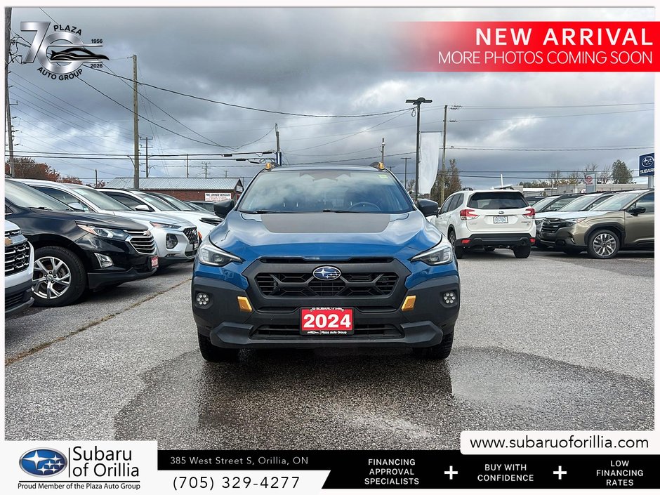 2024 Subaru Crosstrek Wilderness | ONE OWNER | NO ACCIDENTS | HEATED FRONT SEATS & STEERING WHEEL | APPLE CARPLAY AND ANDROID AUTO |