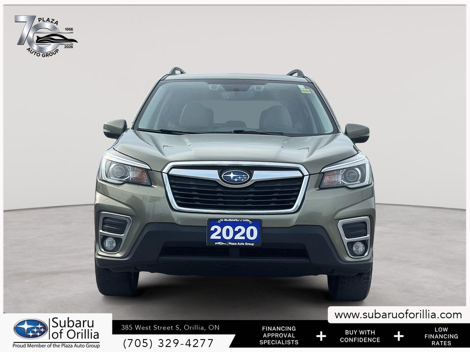 2020 Subaru FORESTER LIMITED | CLEAN CARFAX | HEATED LEATHER SEATS | ADAPTIVE CRUISE CONTROL | PREMIUM SOUND SYSTEM |