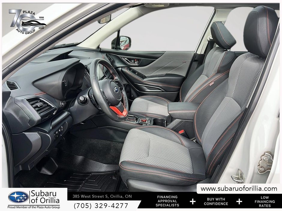 2022 Subaru Forester Sport | ONE OWNER | HEATED FRONT SEATS & STEERING WHEEL | PUSH BUTTON START | SUNROOF |