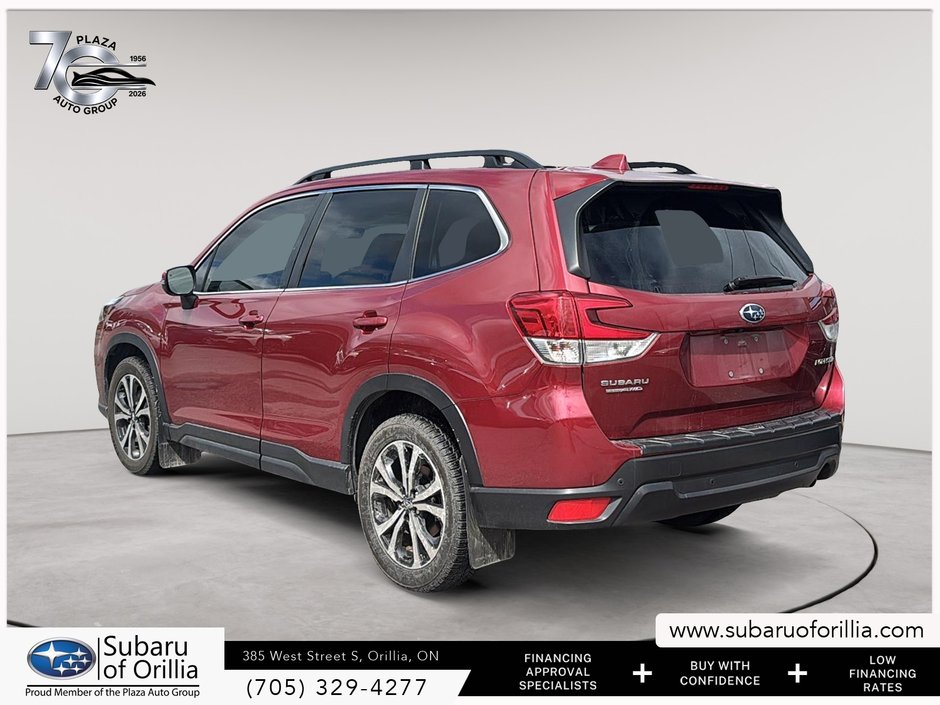 2023 Subaru FORESTER LIMITED | CLEAN CARFAX | PREMIUM SOUND SYSTEM | HEATED SEATS FRONT & REAR | ADAPTIVE CRUISE | SUNROOF |