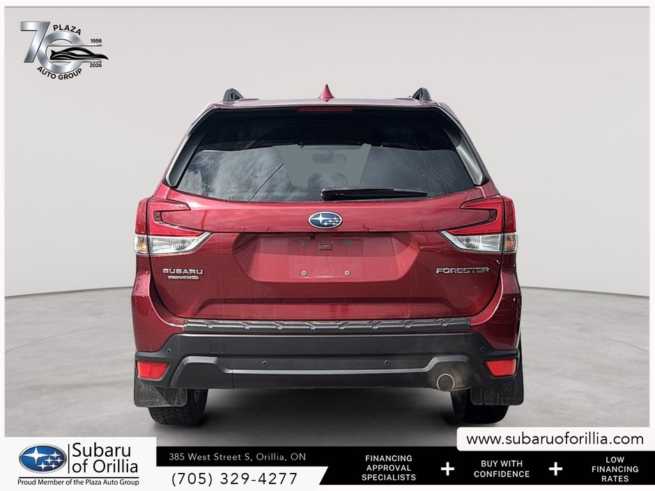 2023 Subaru FORESTER LIMITED | CLEAN CARFAX | PREMIUM SOUND SYSTEM | HEATED SEATS FRONT & REAR | ADAPTIVE CRUISE | SUNROOF |