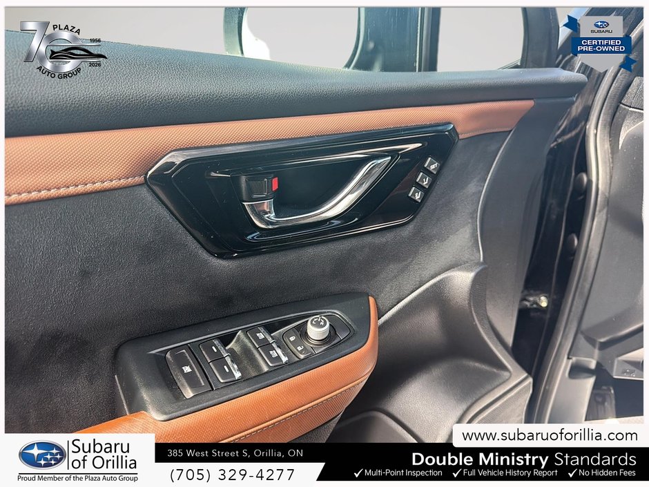 2025 Subaru FORESTER PREMIER | BROWN LEATHER HEATED SEATS | ADAPTIVE CRUISE CONTROL | 11.6