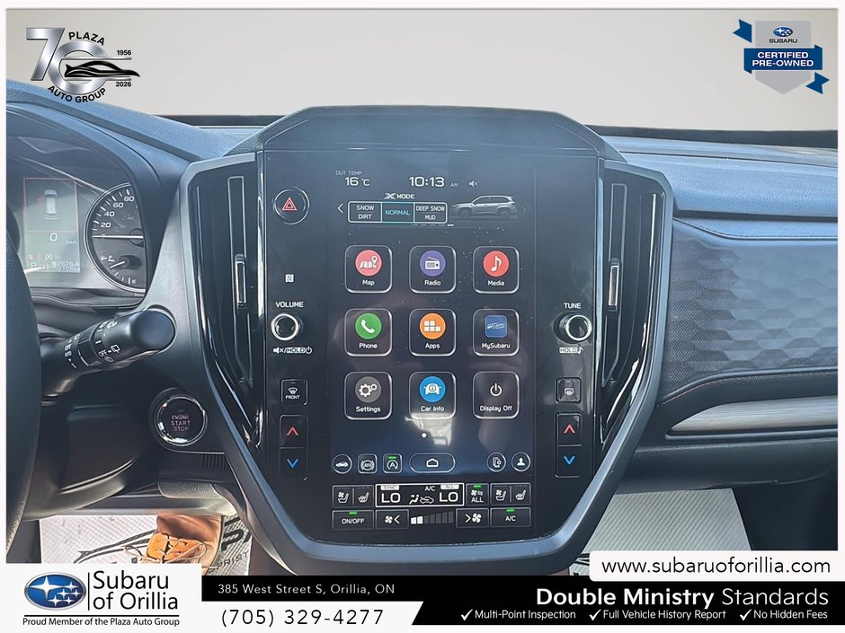 2025 Subaru FORESTER PREMIER | BROWN LEATHER HEATED SEATS | ADAPTIVE CRUISE CONTROL | 11.6