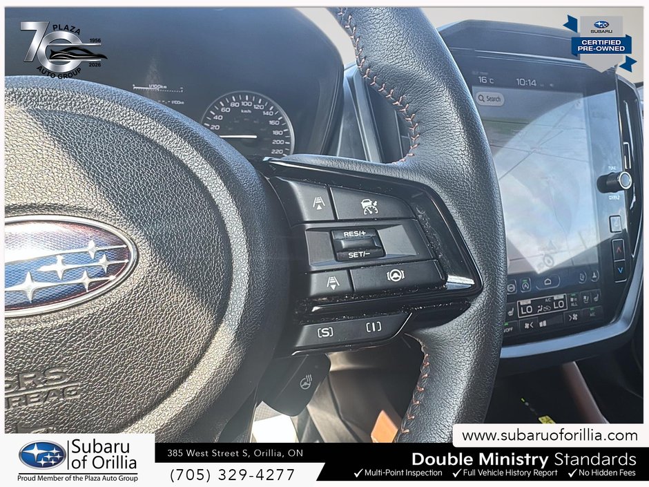 2025 Subaru FORESTER PREMIER | BROWN LEATHER HEATED SEATS | ADAPTIVE CRUISE CONTROL | 11.6