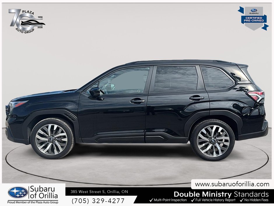 2025 Subaru FORESTER PREMIER | BROWN LEATHER HEATED SEATS | ADAPTIVE CRUISE CONTROL | 11.6