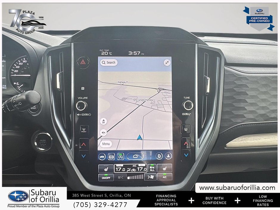 2025 Subaru Forester Limited | CLEAN CARFAX | APPLE CARPLAY & ANDROID AUTO | HEATED SEATS | ROOF CROSS BARS | SUNROOF |