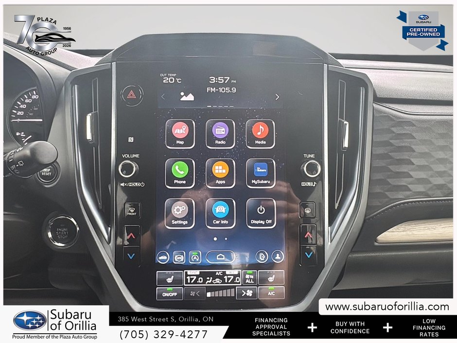 2025 Subaru Forester Limited | CLEAN CARFAX | APPLE CARPLAY & ANDROID AUTO | HEATED SEATS | ROOF CROSS BARS | SUNROOF |