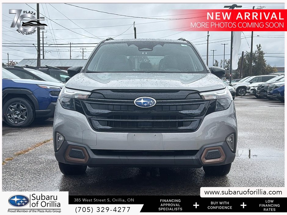 2025 Subaru Forester Sport | ADAPTIVE CRUISE CONTROL | APPLE CARPLAY & ANDROID AUTO | HEATED SEATS & STEERING WHEEL | SUNROOF |
