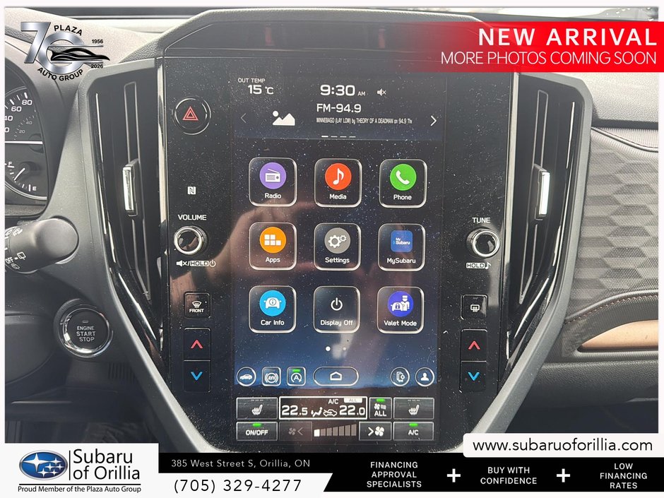 2025 Subaru Forester Sport | ADAPTIVE CRUISE CONTROL | APPLE CARPLAY & ANDROID AUTO | HEATED SEATS & STEERING WHEEL | SUNROOF |