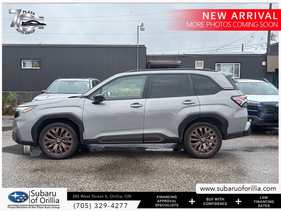 2025 Subaru Forester Sport | ADAPTIVE CRUISE CONTROL | APPLE CARPLAY & ANDROID AUTO | HEATED SEATS & STEERING WHEEL | SUNROOF |