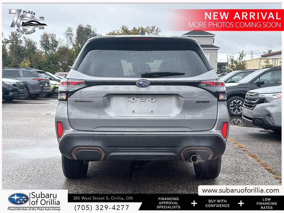 2025 Subaru Forester Sport | ADAPTIVE CRUISE CONTROL | APPLE CARPLAY & ANDROID AUTO | HEATED SEATS & STEERING WHEEL | SUNROOF |