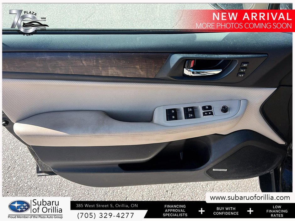 2015 Subaru Outback 3.6R w/Limited & Tech Pkg | HEATED SEATING | DUAL-ZONE CLIMATE CONTROL | SUNROOF | PADDLE SHIFTERS |
