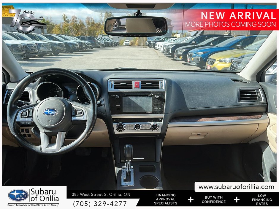 2015 Subaru Outback 3.6R w/Limited & Tech Pkg | HEATED SEATING | DUAL-ZONE CLIMATE CONTROL | SUNROOF | PADDLE SHIFTERS |