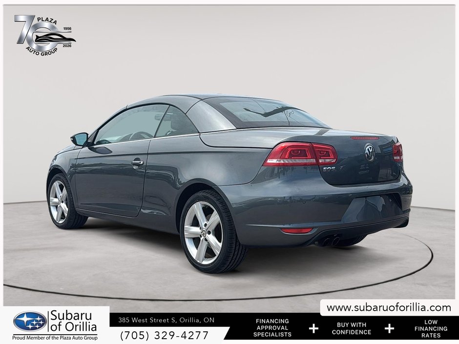 2012 Volkswagen EOS COMFORTLINE CONVERTIBLE | HEATED SEATS | ONLY 133,000KMS | TURBO | NO ACCIDENTS |