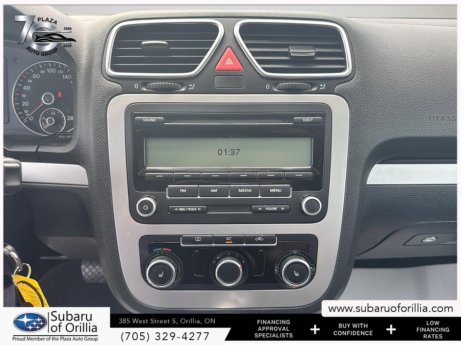 2012 Volkswagen EOS COMFORTLINE CONVERTIBLE | HEATED SEATS | ONLY 133,000KMS | TURBO | NO ACCIDENTS |