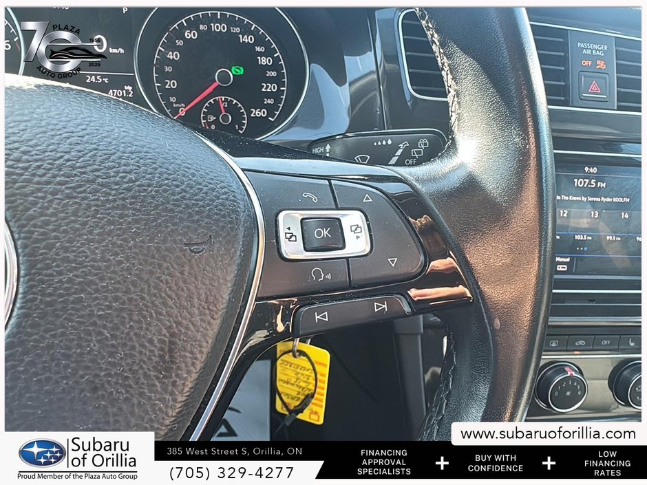 2018 Volkswagen GOLF TRENDLINE | APPLE CARPLAY & ANDROID AUTO | AUTOMATIC | HEATED SEATS | 6.5