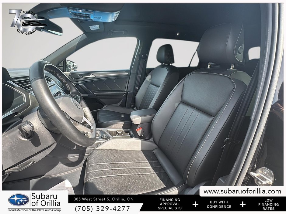 2023 Volkswagen Tiguan Comfortline R-Line Black Edition | DUAL ZONE CLIMATE CONTROL | HEATED SEATS | SELECTABLE DRIVE MODES | SUNROOF |