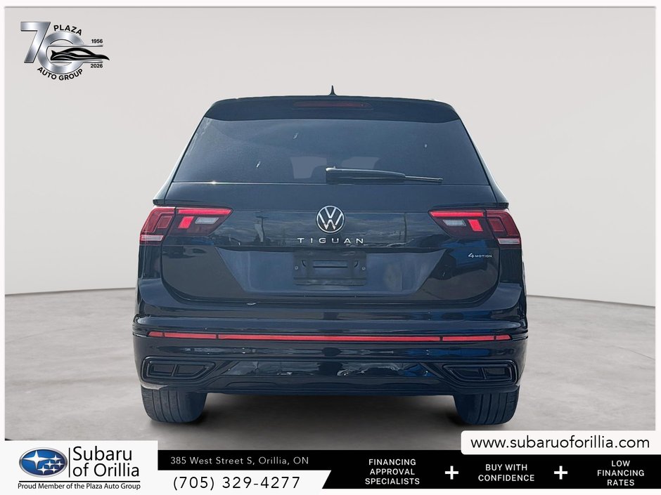 2023 Volkswagen Tiguan Comfortline R-Line Black Edition | DUAL ZONE CLIMATE CONTROL | HEATED SEATS | SELECTABLE DRIVE MODES | SUNROOF |