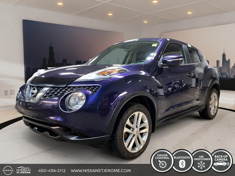 Nissan JUKE SV A/C BLUETOOTH MAGS 6 VITESSES CAMÉRA RECUL 2015 à Charlemagne, Québec