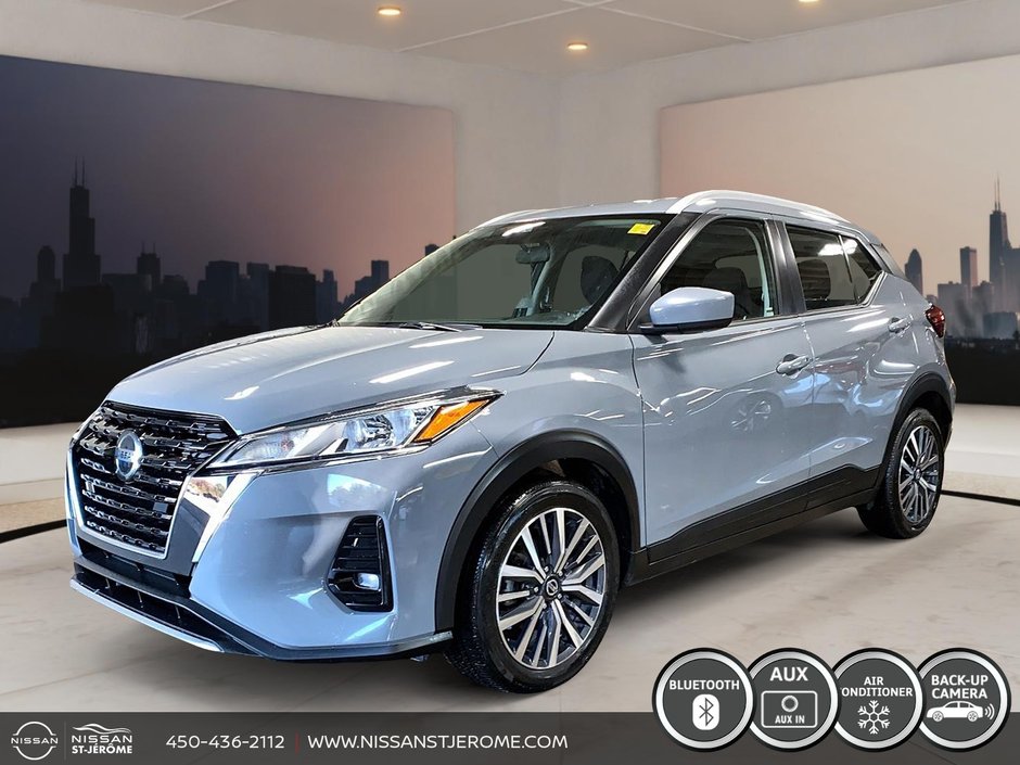 2021 Nissan Kicks SV AUTOMATIQUE A/C BLUETOOTH MAGS CAMÉRA RECUL in Charlemagne, Quebec
