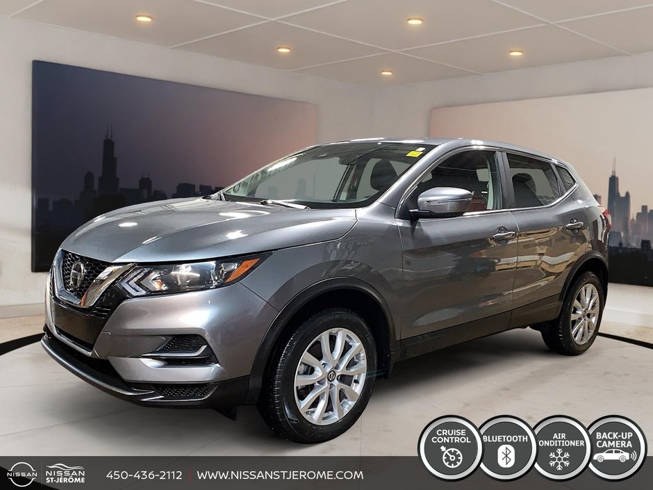 Nissan Qashqai S TRACTION MAGS CAMÉRA RECUL BLUETOOTH SIÈGES CH 2021 à Saint-Jérôme, Québec