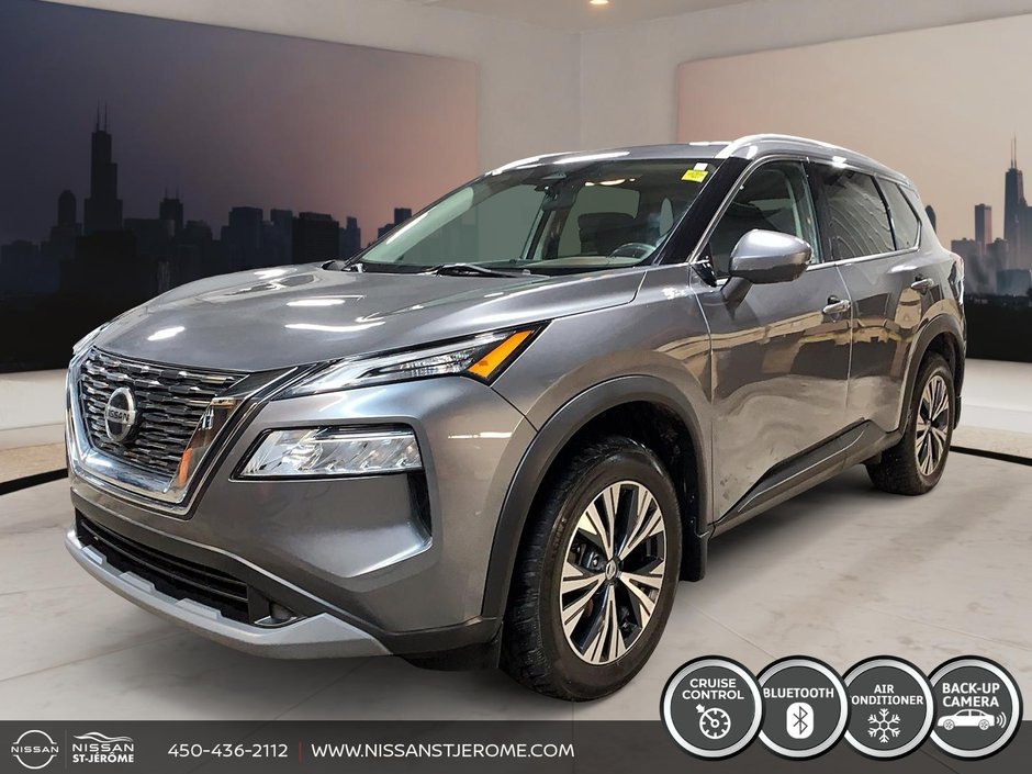 Nissan Rogue SV AUTOMATIQUE A/C BLUETOOTH MAGS CAMÉRA RECUL 2021 à Charlemagne, Québec