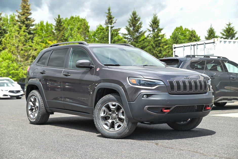2019 Jeep Cherokee Trailhawk, Bancs chauffants et en cuir in Sainte-Julie, Quebec