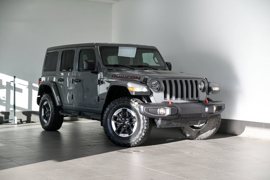 Wrangler Unlimited Rubicon 2.0L 4X4 Cuir Navi Toit rigide 2021 à Sainte-Julie, Québec