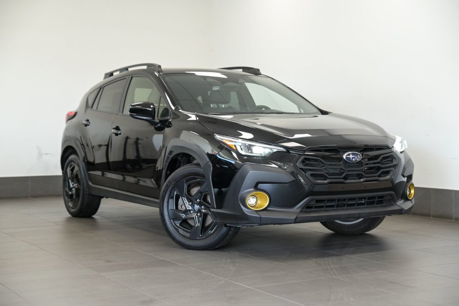 Subaru Crosstrek Onyx 2.5L Toit ouvrant Carplay Volant chauffant 2024 à Sainte-Julie, Québec