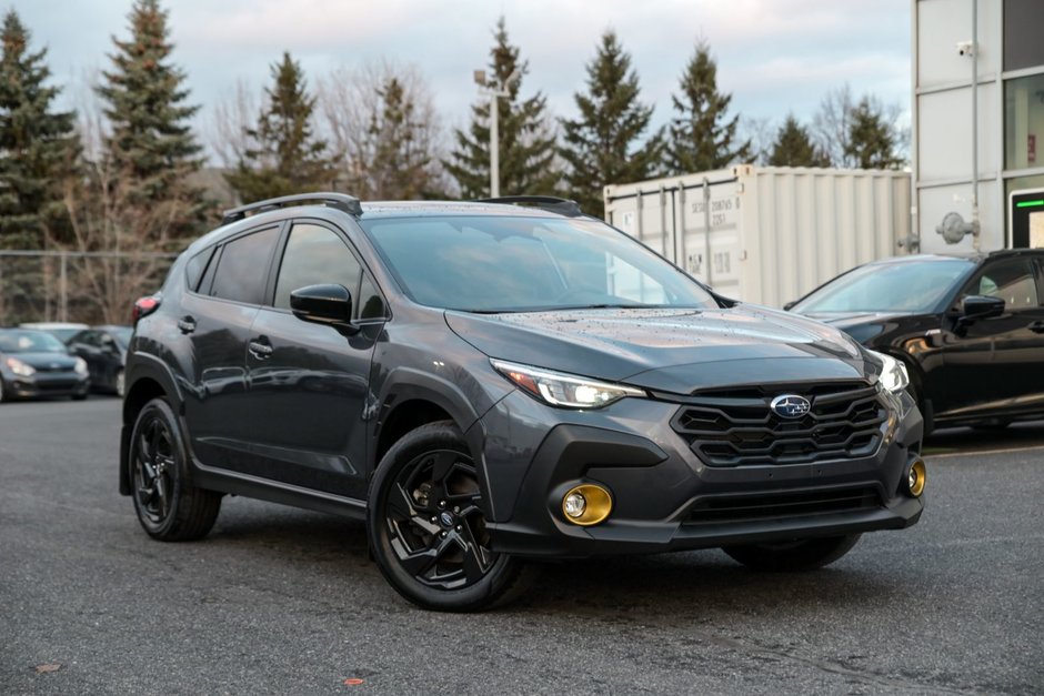 Subaru Crosstrek Onyx 2.5L, Volant chauffant, Carplay, Toit ouvrant 2024 à Sainte-Julie, Québec