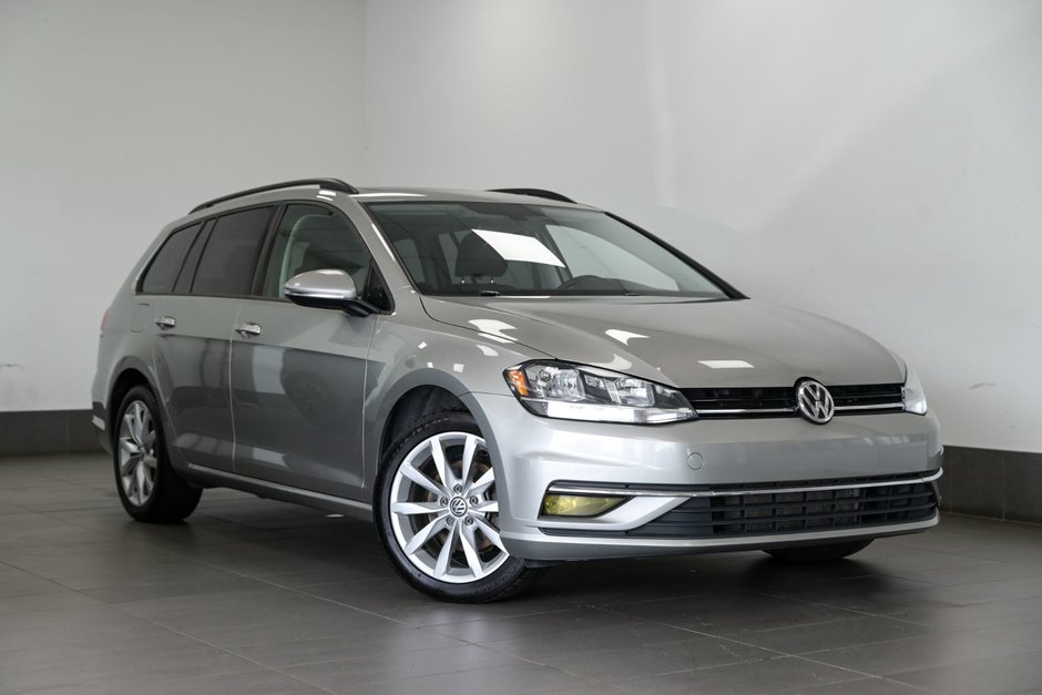 2019 Volkswagen GOLF SPORTWAGEN Highline Cuir Toit pano Sièges chauffants in Sainte-Julie, Quebec