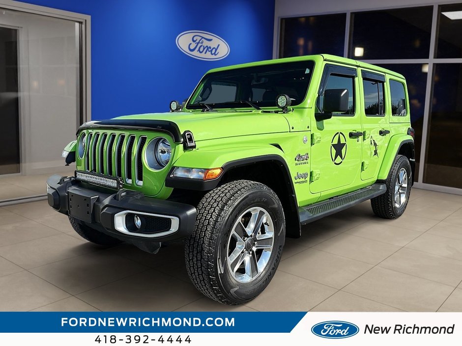 2021 Jeep Wrangler Unlimited Sahara 4x4 in New Richmond, Quebec